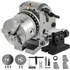 ZKLGS Divisore Head Indexing Head BS0 4inch/100MM Semi-Universale Con Contropunta MT2 Mandrino Da 4 for Rettificatrice for Fresatura CNC Efficienza