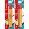 Stabilo Fineliner point 88 - Pack da 3 - Rosso (Confezione da 2)