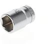 GEDORE Inserto per Chiave a Bussola, Attacco 1/4 pollici, 6.3 mm, Bocca Esagonale, Chiave a Bussola 12 mm, Utensile, 20 12, Acciaio Cromato
