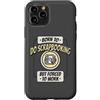 Memory Makers Custodia per iPhone 11 Pro Born to Do Scrapbooking but Forced to Work, Funny Scrapbook