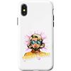 Compleanno Colori Pop e Lecca Lecca Dive Custodia per iPhone X/XS Ventinove Ragazza Bionda Stile Fumetto Vintage