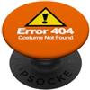 Miftees Halloween Tees Costume di Halloween non trovato Errore 404 PopSockets PopGrip Adesivo