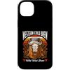 Western Cold Brew Coffee Custodia per iPhone 14 Plus Cowboy del caffè della birra fredda occidentale