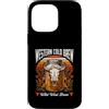 Western Cold Brew Coffee Custodia per iPhone 14 Pro Max Cowboy del caffè della birra fredda occidentale