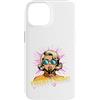 Compleanno Colori Pop e Lecca Lecca Dive Custodia per iPhone 14 Ventinove Ragazza Bionda Stile Fumetto Vintage
