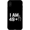50th Birthday Humor Gifts Custodia per iPhone XS Max Ho 49 anni più un divertente umorismo per il 50° compleanno