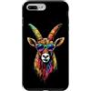 Capre divertenti per il segno zodiacale Custodia per iPhone 7 Plus/8 Plus Capra Capricorno Stambecco Alpino Capre Dolci Capricorno