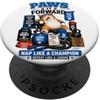 FELINE PET CAT STREETWEAR Divertente gatto motivazione palestra allenamento zampe avanti PopSockets PopGrip Adesivo