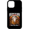 Western Cold Brew Coffee Custodia per iPhone 12 mini Cowboy del caffè della birra fredda occidentale