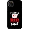 Poker Card Player Gifts Custodia per iPhone 11 Pro Max I've Got A Big Pair Poker Assi Giocatore di Carte Umorismo