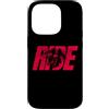 Teschio Moto Biker Studio Custodia per iPhone 14 Pro Teschio Moto Biker Scheletro Motociclista Grafica