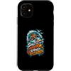 Umorismo Surf Spiaggia Oceano Onde Custodia per iPhone 11 Sale Nei Capelli Sabbia Ovunque Surf Spiaggia