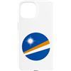 Marshall Islands Everyday Tees & Gifts Custodia per iPhone 15 Cerchio bandiera Isole Marshall