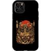Sushi Techwear Tokyo Noodles Japanese St Custodia per iPhone 11 Pro Otaku Kawaii Anime Manga Samurai Ramen Y2K Cyberpunk Giappone