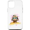 Compleanno Colori Pop e Lecca Lecca Dive Custodia per iPhone 12/12 Pro Ventinove Ragazza Bionda Stile Fumetto Vintage