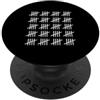Tally Marks Birthday Gifts Co. 100 Compleanno PopSockets PopGrip Adesivo