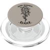 Dark Romance Reader Snake Book Amante PopSockets PopGrip per MagSafe