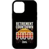 Final Work Day Retirement Custodia per iPhone 12 mini Conto alla rovescia per il pensionamento Zero