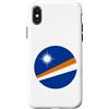 Marshall Islands Everyday Tees & Gifts Custodia per iPhone X/XS Cerchio bandiera Isole Marshall
