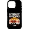 Final Work Day Retirement Custodia per iPhone 16 Pro Conto alla rovescia per il pensionamento Zero