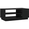 vidaXL Tavolino da Salotto Nero 102x55x43 cm in Truciolato