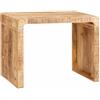 vidaXL Tavolino Marrone 60 x 35 x 46 cm Legno di mango massello
