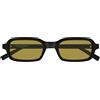 Saint Laurent Occhiali da Sole SL 908 002 Nero/Giallo Donna 51/20/145