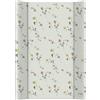 CEBA BABY Fasciatoio rigido, 50 x 70 cm, ultra leggero, per fasciatoio, leggero e stabile (Floral Breeze)