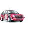 Italeri 4712 1:12 Lancia Delta 16VHF Integ Sanremo'89 - Modellismo, kit da costruzione, montaggio a pavimento, fai da te, hobby, incollaggio, kit in plastica, fedele ai dettagli, non verniciato