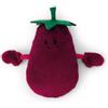 NICI 61862 Mini MagNici Melanzana di peluche con calamita, aderisce a superfici metalliche, lavagne magnetiche e manici della borsa diventando un compagno di viaggio, 7 cm, viola