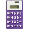 Veesper Calcolatrice portatile pieghevole in silicone con display HD a 8 cifre, schermo per casa, ufficio, cucina