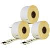 hd-line Etichette Dymo per Labelwriter 99012 - Confezione da 3 rotoli di etichette x 260 pezzi per rotolo, autoadesive, compatibili per stampanti di etichette Dymo Labelwriter e Seiko,89 x 36 mm