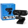 KEPEAK Webcam 1080p Full HD con microfono, privacy, fotocamera USB | Webcam grandangolare Plug & Play, adatta per PC, laptop e Mac, ideale per videoconferenze, home office e streaming.