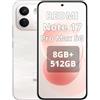 Xiaomi Redmi Note 17 Pro Max 5G-Smartphone 8+512GB,Display 6,83 1.5K AMOLED,Snapdragon 6 Gen 5,Batteria 9210mAh+Ricarica 100W,Fotocamera 50MP OIS+Ultra,IP68,Blush di nuvola,Caricabatterie non incluso