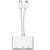 Frilla Lettore di Schede SD e MicroSD Dual Slot, Adattatore Lightning e USB-C, Lettore di Schede di Memoria Plug & Play per iPhone, iPad, Android, Mac e PC | FILEDIRECT