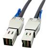 CY Cavo esterno da Mini SAS HD SFF-8644 a Mini SAS HD SFF-8644 ad alta densità per server dati raid, 50 cm, 12 Gbps
