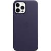 Apple Custodia in pelle (per iPhone 12 Pro Max) - Viola profondo