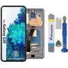 It'Go Display Full OLED per Samsung S20 G980 con impronte digitali LCD di ricambio touch screen con strumento grigio con cornice di alta qualità