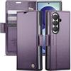 Phernykas Custodia a Libro Portafoglio per Samsung Galaxy Z Fold 8 Ultra | 3 Slot - Per Pendolarismo, Flip Cover Doppia Fibbia Laterale, Pelle PU Anti-Macchia, Supporto, Lavoro, Telefono Libretto