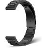 SeGinn Cinturino Metallo 22mm per Garmin Venu 4 45mm / Forerunner 570 47mm / 265/255 / Vivoactive 4, Ricambio Acciaio Inox Uomo Donna, Facile da Montare per Garmin Venu 3 - Nero