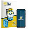 brotect Pellicola Protettiva per AGM H6 | 2 Pezzi Chiara Protezione Schermo Made in Germany Trasparente Anti-Impronte