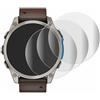 savvies Pellicola Protettiva per Garmin D2 Mach 2 | (47 mm) 4 Pezzi Chiara Protezione Schermo Made in Germany Full-Cover 3D Curvo Copertura Completa
