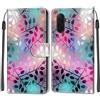 KENHONER Custodia per Samsung Galaxy A18/ A17/ A26 5G, foglia | Portafoglio Pelle PU, Magnetica, Resistente Agli Urti, Scomparto Carte Credito, Pieghevole, Flip Libro, Motivo