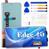 SRJTEK Display LCD per Motorola Moto Edge 40 per Motorola Moto Edge 40 Neo Screen Replacemet per XT2303-2 XT2307-1 Touch Screen Digitizer Display Assembly Kit di riparazione senza cornice (nero)