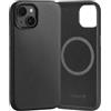 TORRO Cover Compatibile con iPhone 15 - Custodia Sottile in Pelle Premium Compatibile con MagSafe (Nero)