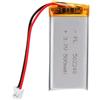Sunkoo Batteria LiPo 3,7V 500mAh 502248 con cavo JST - Batteria ricaricabile ai polimeri di litio per altoparlanti Bluetooth, progetti DIY e dispositivi elettronici