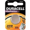 Duracell CR 2016 Single-use Battery CR2016 Litio 3V - Batterie (Single-use Battery, CR2016, Litio, Bottone/Moneta, 3 V, 1 pezzo(e)
