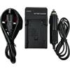 ESTIVITA Caricabatteria AC per fotocamera da parete per batteria BN-V408US BN-V416US BN-V428 BN-V428U BN-V428US BN-V438US BN-V856US, caricabatterie AA-V40, GY-HD110, GY-HD111