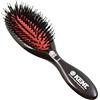 Kent Classic Shine Range piccolo con setole in nylon mix Brush puro nero