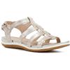 Geox D Sandal Vega A, Sandali Donna, Beige (Sand), 40 EU